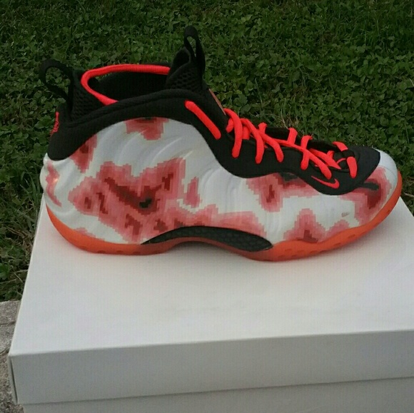 Nike penny Hardaway foamposite one thermal map
